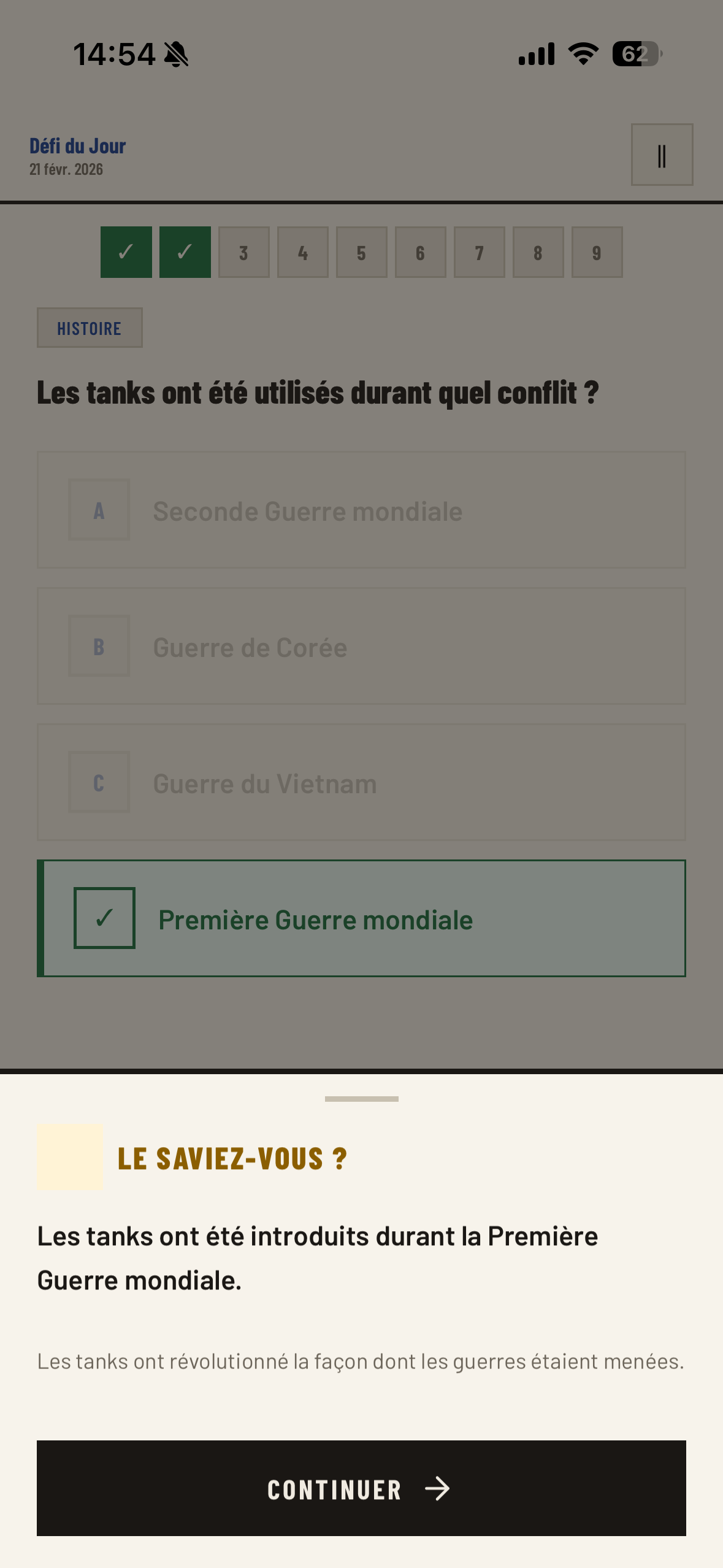 NineOut — Apprends avec le saviez-vous